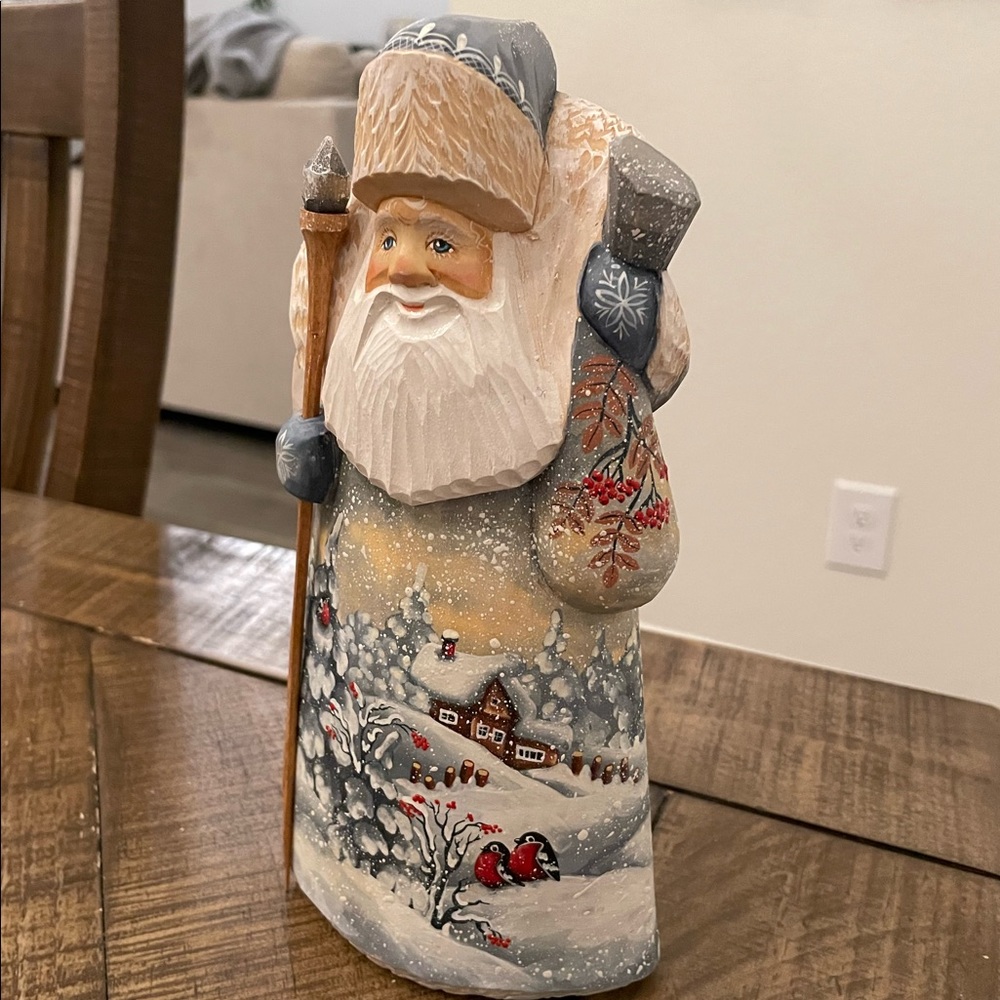 Gorgeous Debrekht Snowy Santa